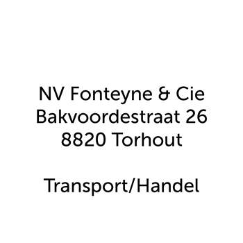 NV Fonteyne & CIE