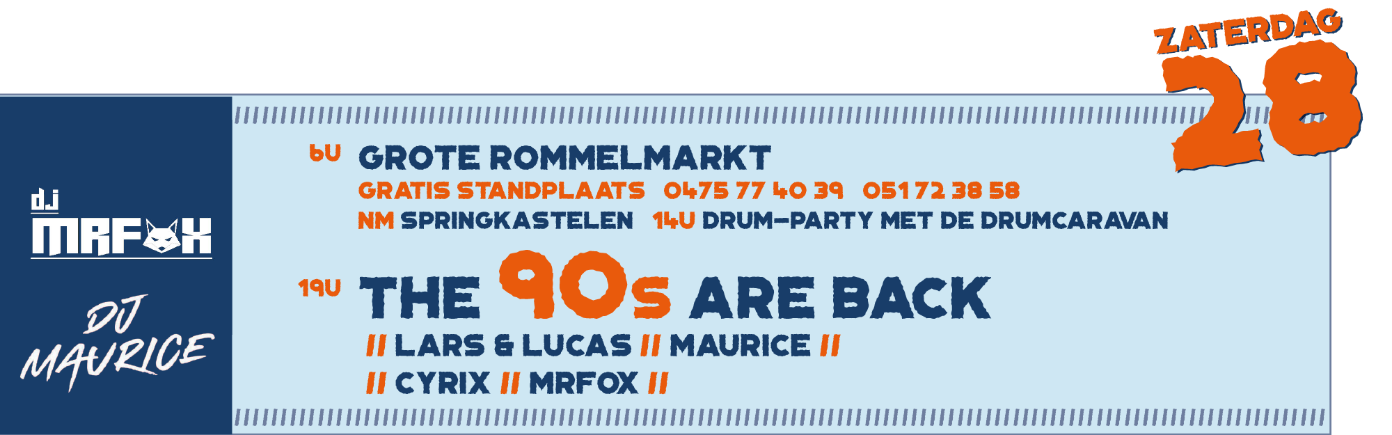Sint Henricus Kermisbar 2025 Zaterdag