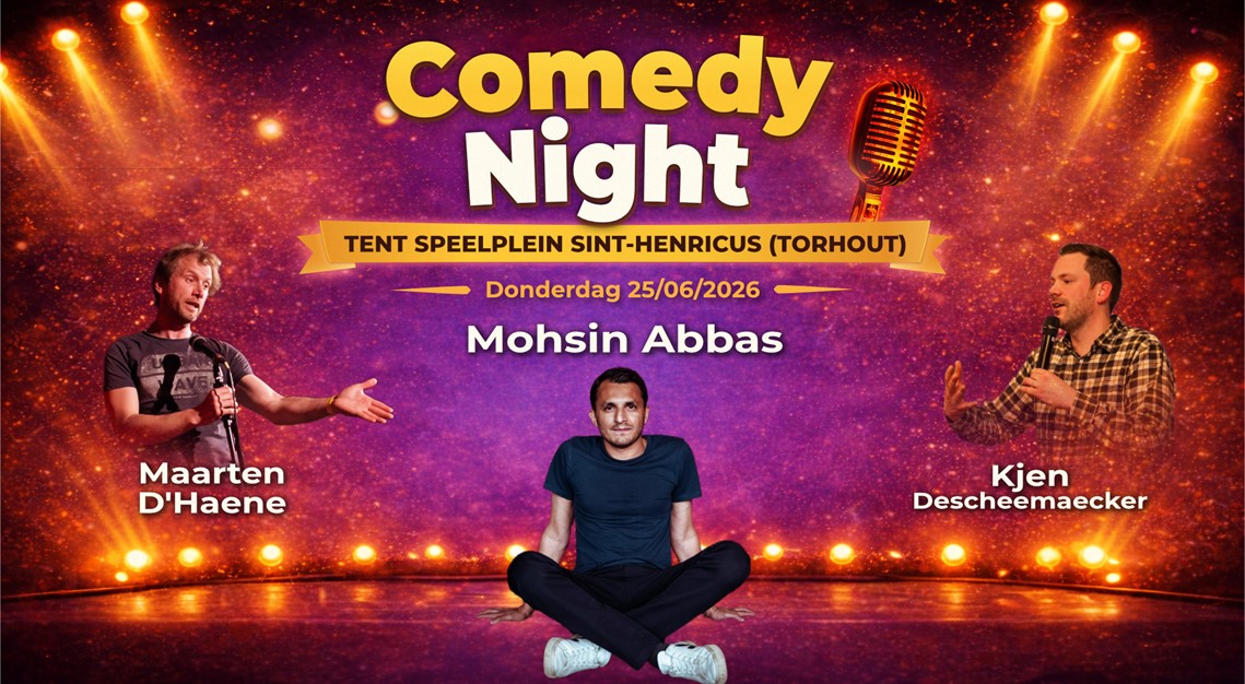 Comedy Night Sint Henricus Torhout 2026