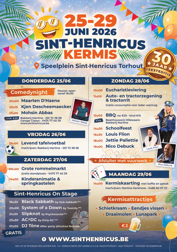 Sinthenricus Kermis 2026